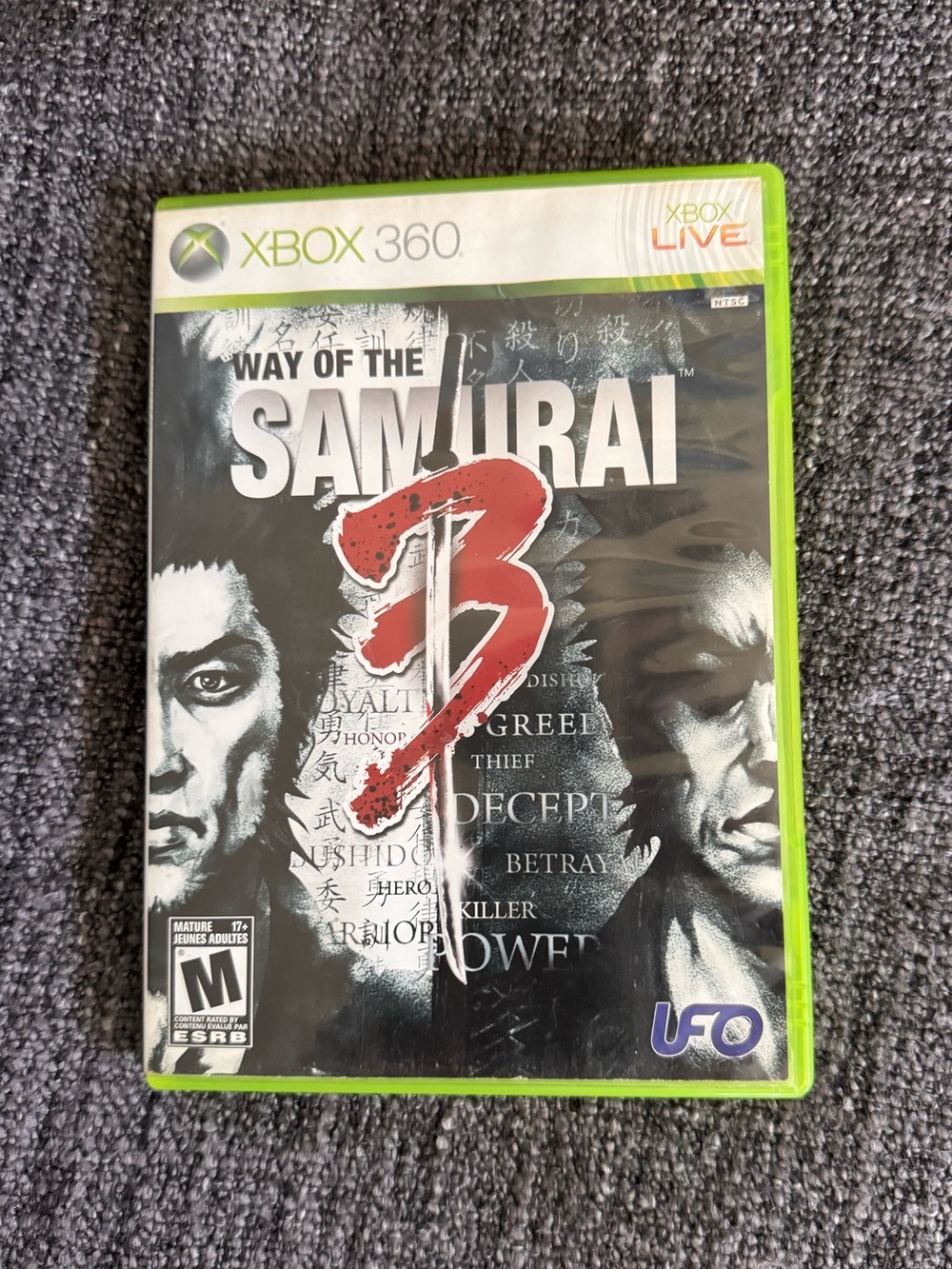 Way Of The Samurai 3 Xbox 360 Game Complete